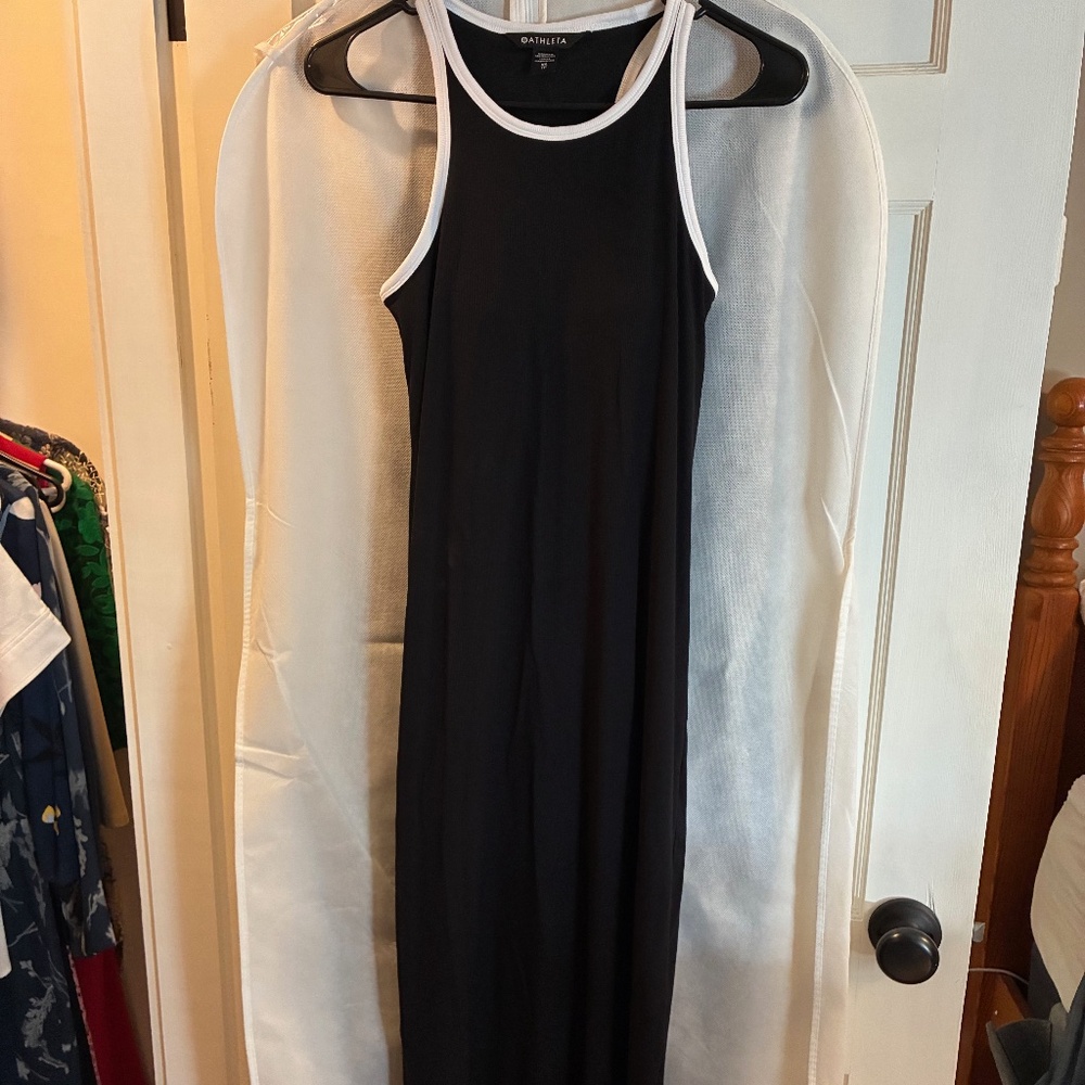 Athleta Signature Rib Maxi Dress
